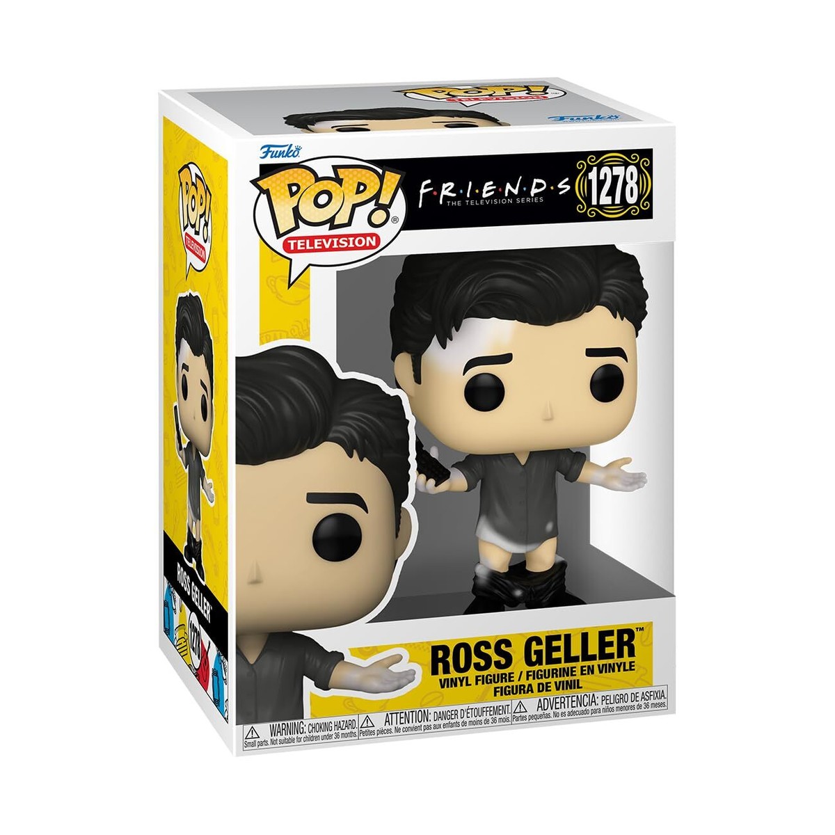 Funko Pop! TV: Friends - Ross Geller in Leather Pants Figure w