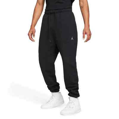 Nike Jordan Essentials Fleece Joggers Sweatpants Black DA9820-010 Men Size S NEW