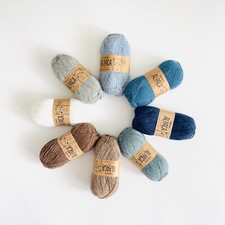 Alpaca yarn gift box set WINTER Superfine Peruvian Alpaca 4ply knitting crochet