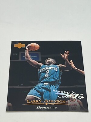 1995-96 Upper Deck NBA Card 298 Larry Johnson Charlotte Hornets