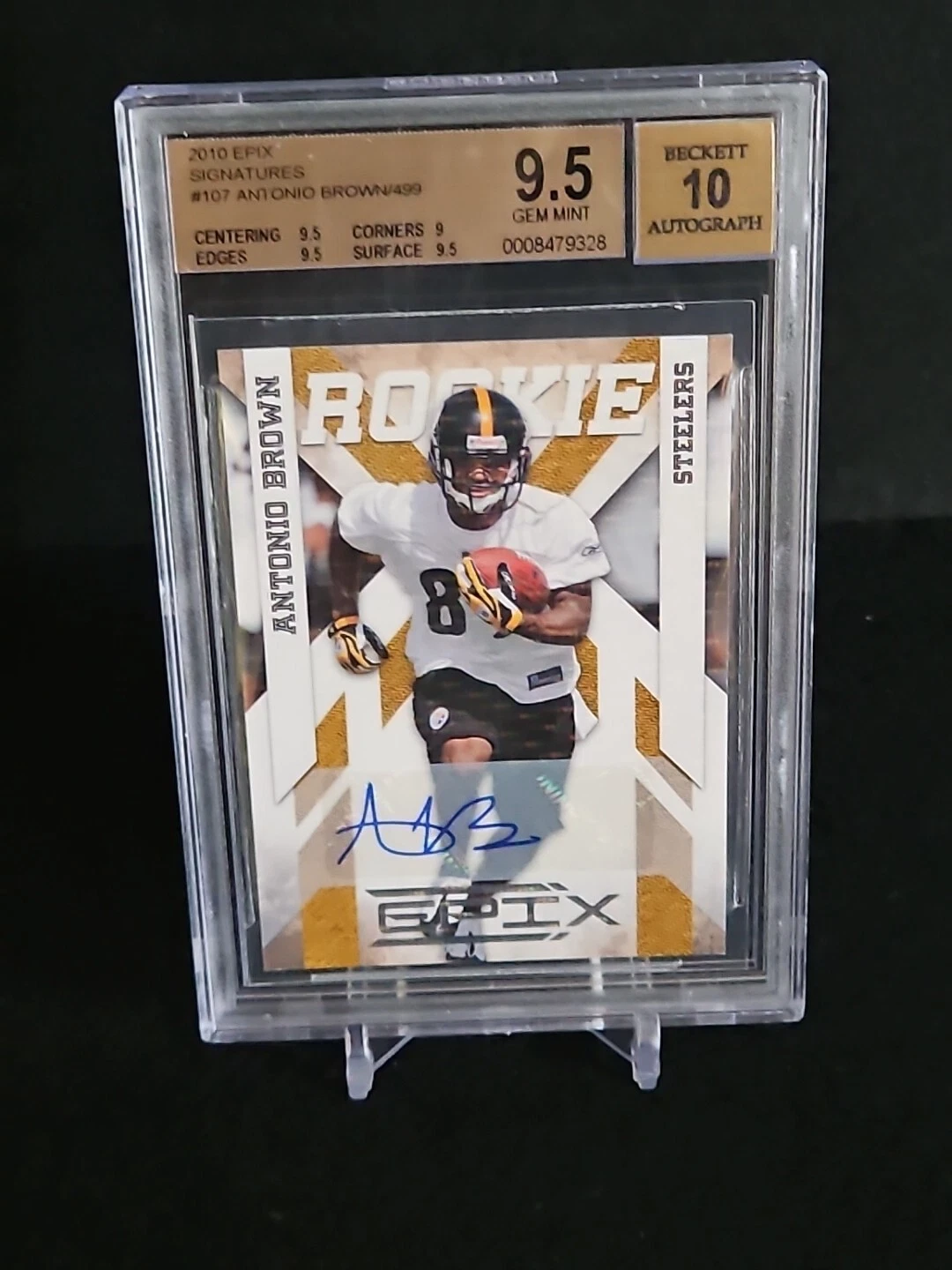 Antonio Brown Panini Epix #107 Base