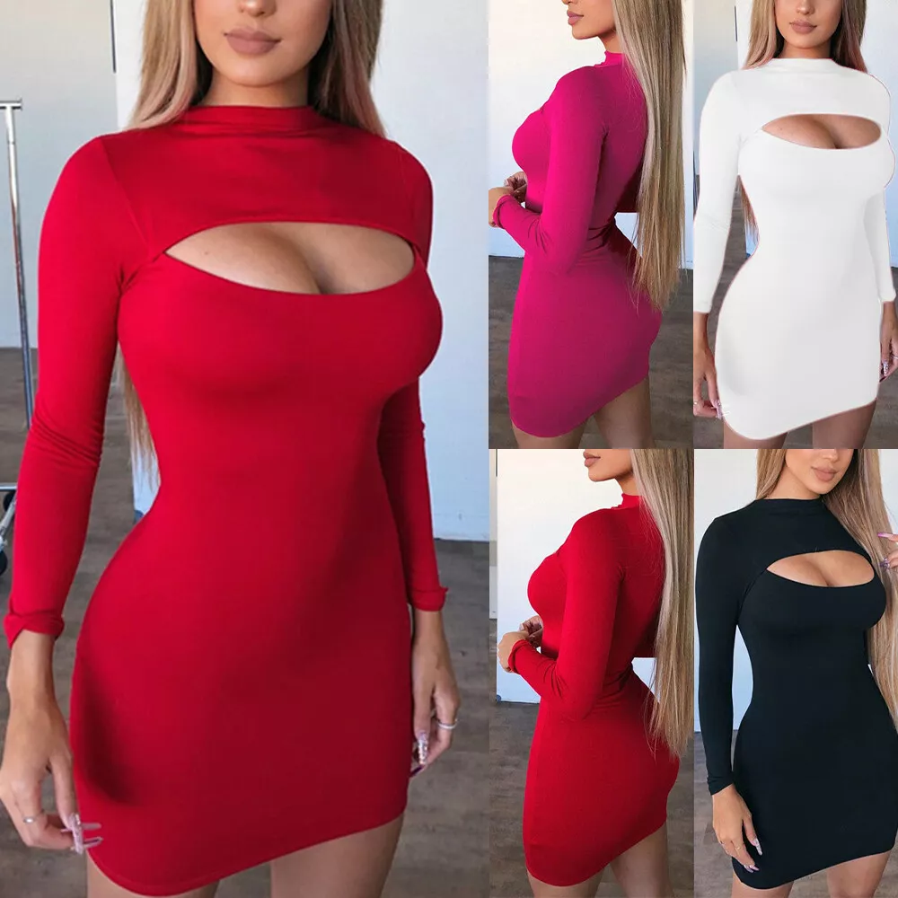 sexy long sleeve dresses