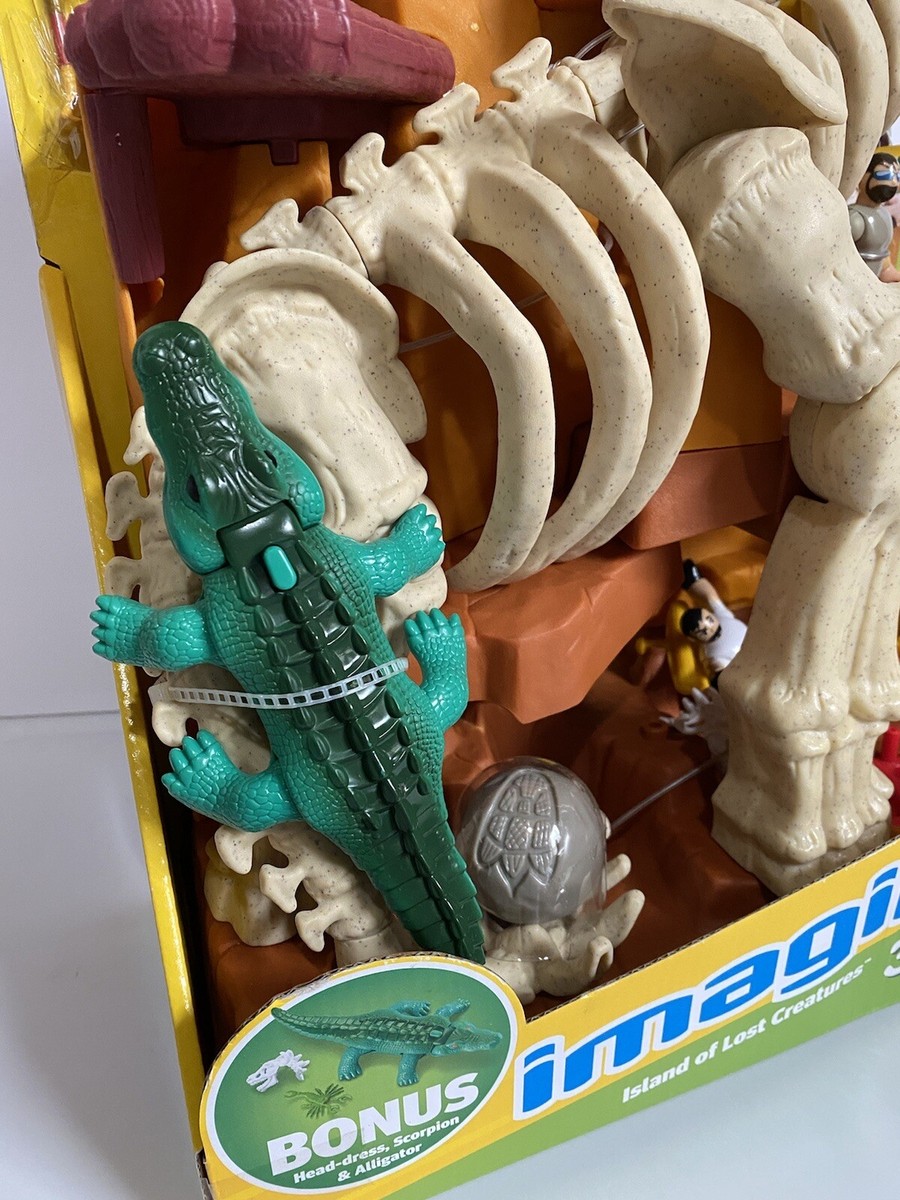 Imaginext Island of Lost Creatures Dinosaur Skeleton & Bonus