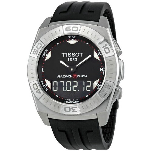 Tissot Two Chronometer Twotimer Analog & Digital Swiss Watch  display picture 2