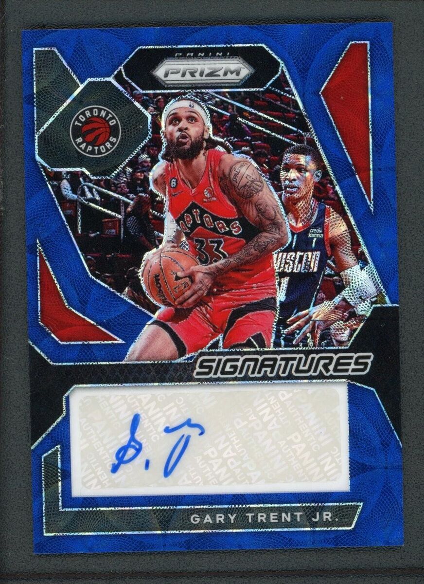 2023-24 GARY TRENT JR 42/49 AUTO PANINI PRIZM SIGNATURES 2023-24 GARY TRENT JR 42/49 AUTO PANINI PRIZM SIGNATURES