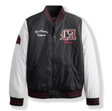Hollister Los Angeles California Varsity Jacket - NWT Mens XL - #44764-CL1
