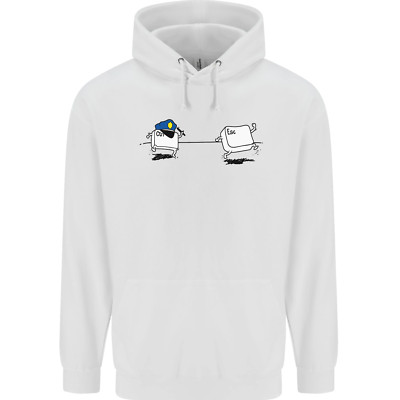 Strg ESC Lustige Tastatur Polizei Gaming Gamer Kinder Kids Hoodie