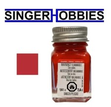 Testors 1150TT Enamel 1/4 oz Flat Red NEW SEALED TES1150TT HH