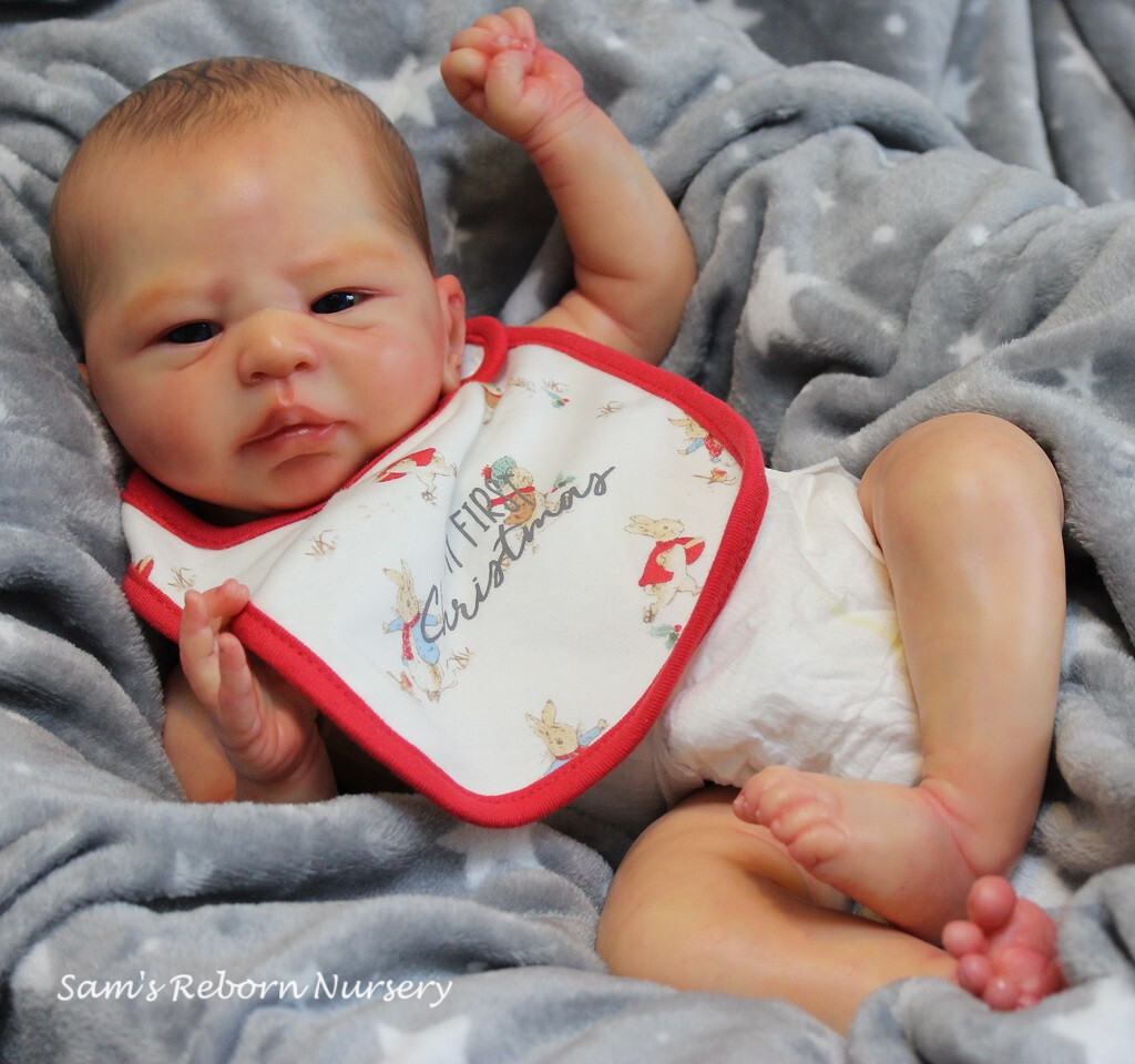 Beautiful Reborn Baby Doll Neikie Sam's Reborn Nursery eBay