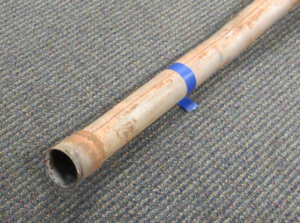 1970 Mercury Cougar оригинальный/б/у 351Cl 2 В 2 1/4 промежуточная труба и глушитель - Изображение 2 из 4