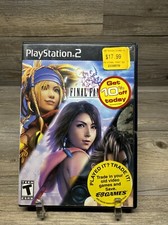 Final Fantasy X-2 PlayStation 2, PS2, 2003 Black Label Tested Read