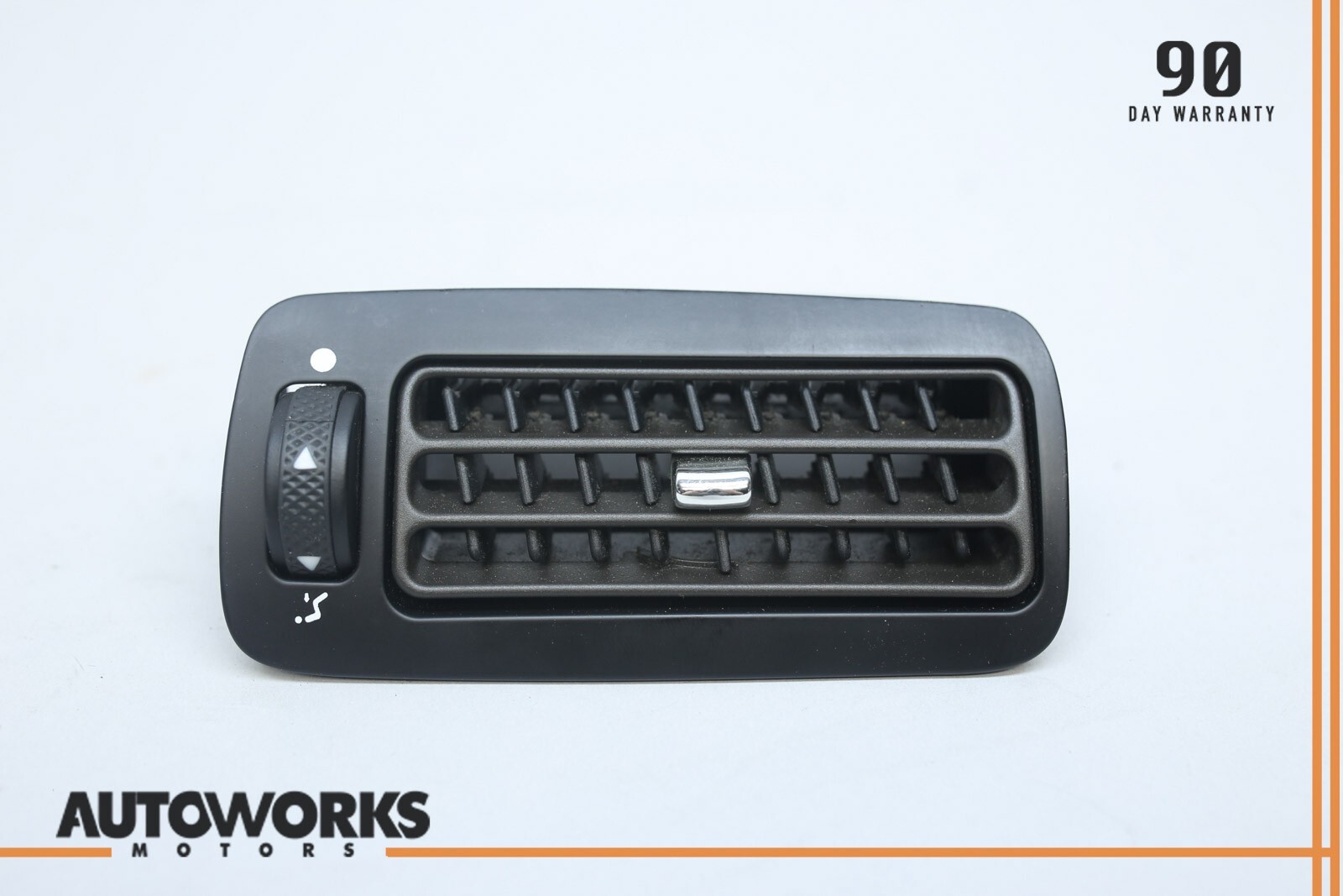 04-08 Maserati Quattroporte M139 Left Driver Side B-Pillar AC Vent Black OEM