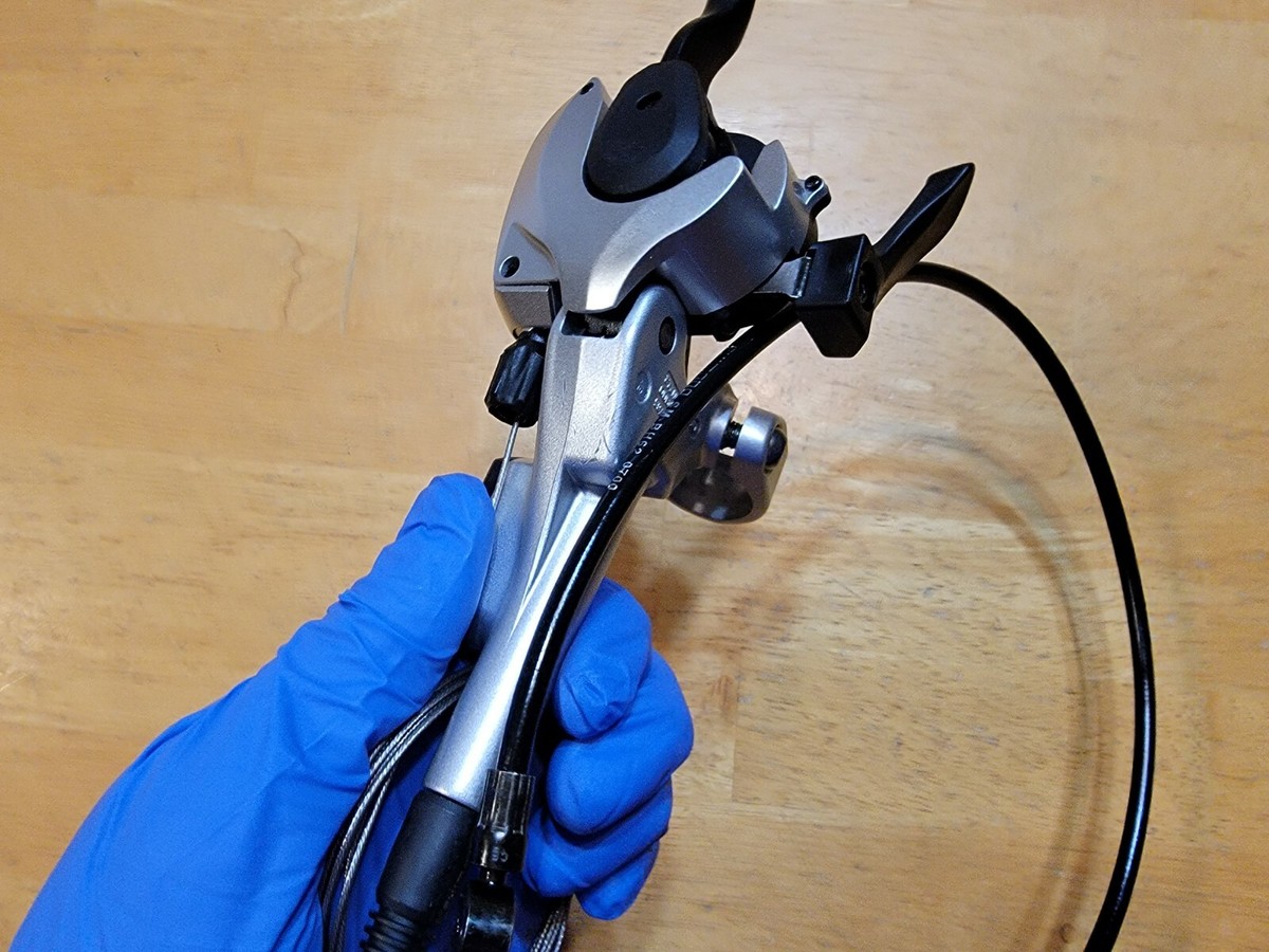 Shimano Deore LX ST-M585 Left Side Shifter Hydraulic Brake Combo