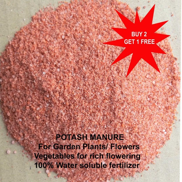 POTASH Fertilizer / Chemical Manure for Garden plants