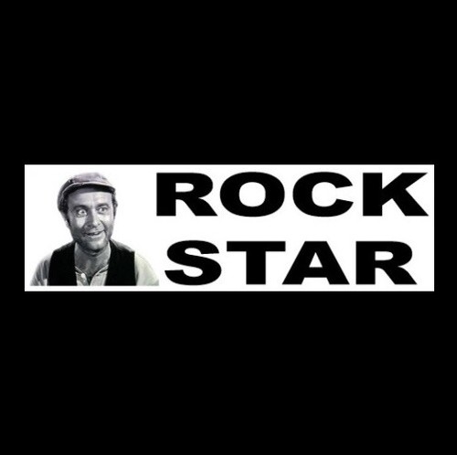 "ROCK STAR" - The Andy Griffith Show - Ernest T. Bass Sticker
