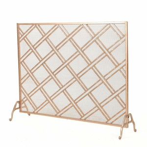 Christopher Knight Home Jalama Single Panel Iron Fireplace Screen