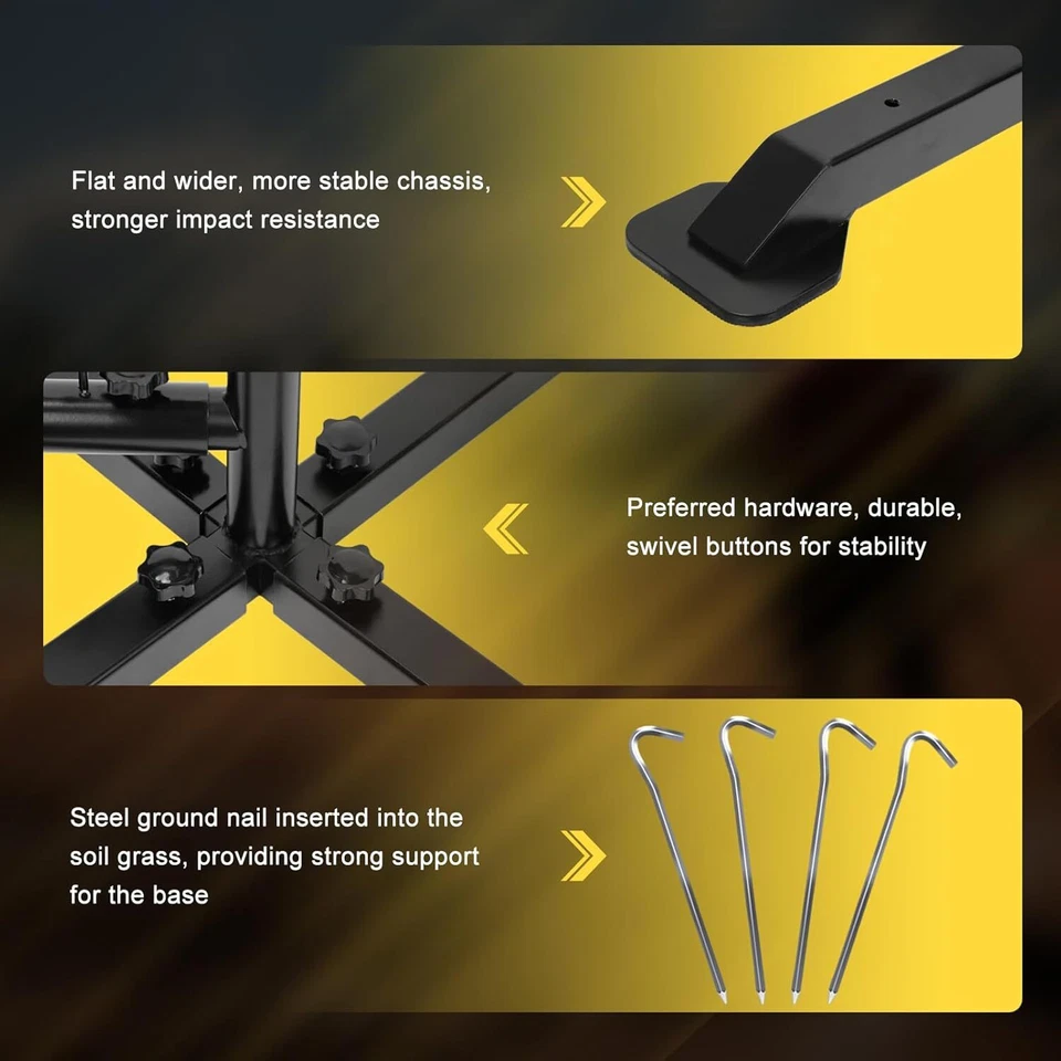 Baseball Softball Swing Trainer Aid, Adjustable Baseball Training Equipment - Image 4 of 4