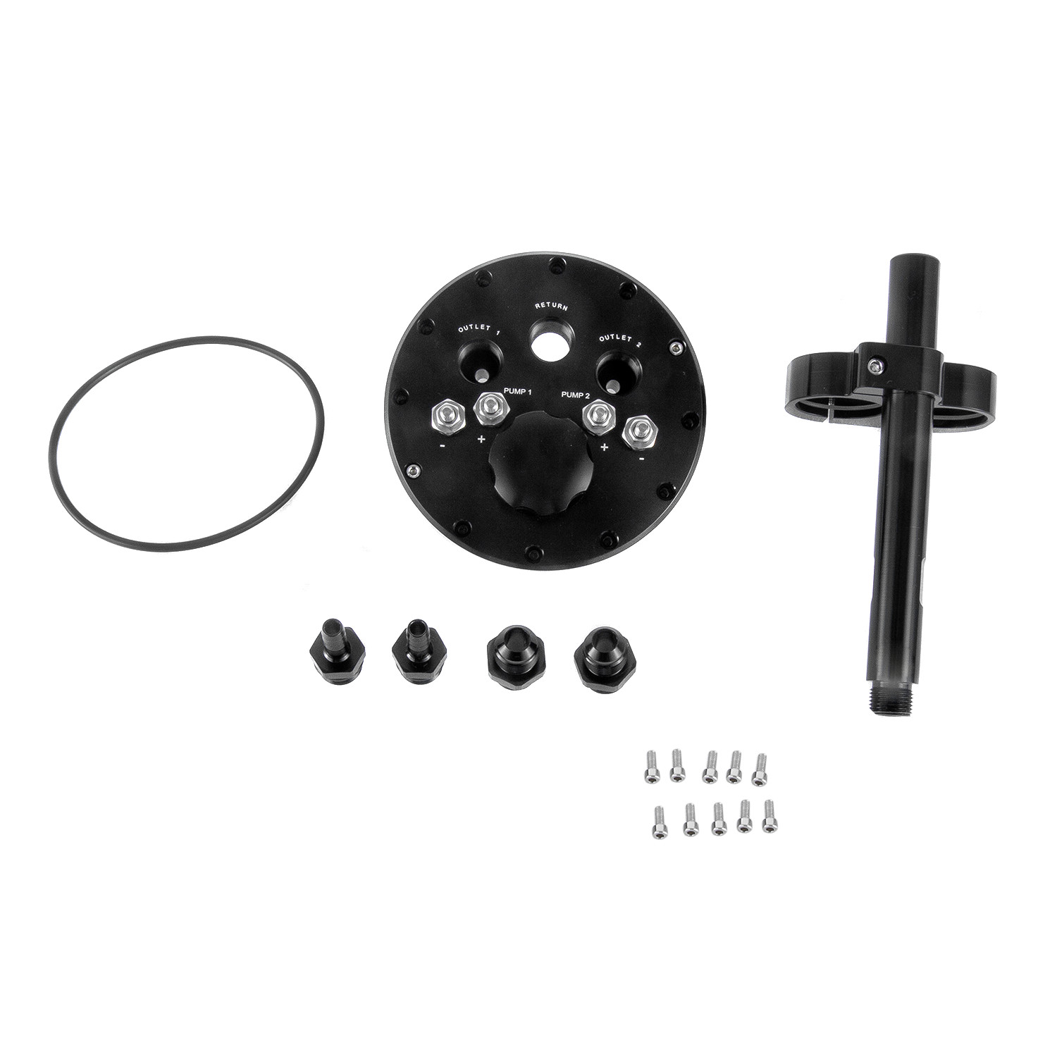 Black Fuel Cell Single Twin Hanger Suits 39-40mm Pumps New