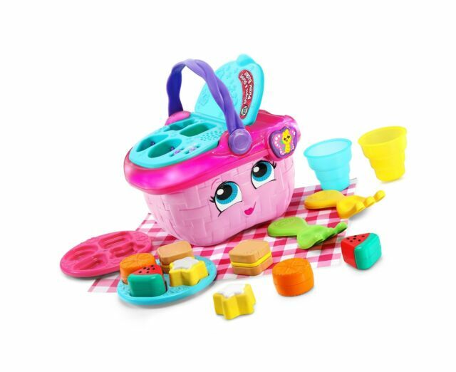 leapfrog shapes and sharing picnic basket