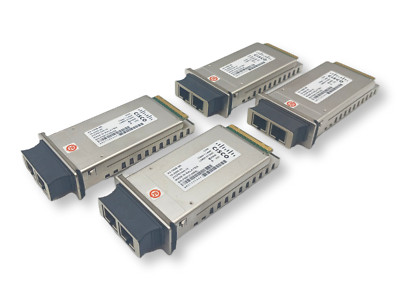 4X Genuine Cisco X2-10GB-SR 10GBASE-SR Optical Transceiver Modules 10-2205-03