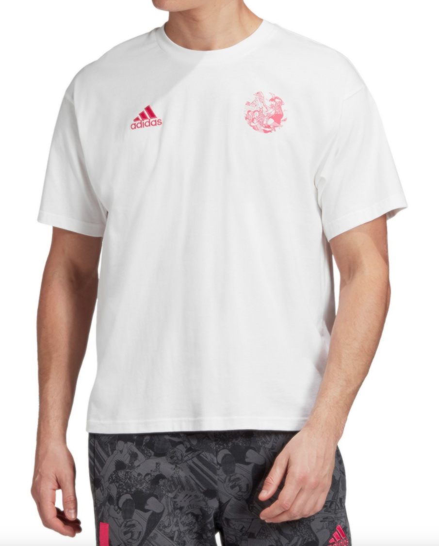 Adidas Men\u0026#039;s Captain Tsubasa Graphic Soccer T-Shirt #GK3443 NEW NWT |  eBay