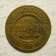 Alameda - Contra Costa Transit Dist. (Oakland, California) transit token  CA575R