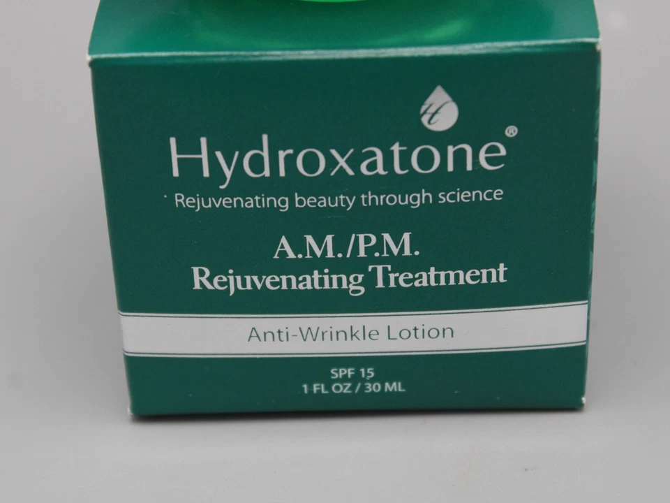 Гидроксатон A.M./P.M. Омолаживающий лосьон против морщин редкая зеленая коробка - Изображение 2 из 4