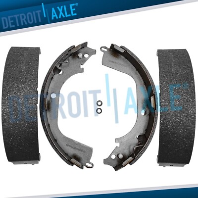 Rear DRUM Models Rear Brake Shoes for 2008-2013 Chevy Silverado GMC