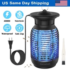 Mosquito Fly Bug Insect Zapper Killer Electronic Light Trap Lamp Indoor Outdoor 
