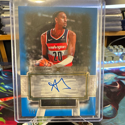 Topps Definitive 2025-26 Alex Sarr DIA-AS Defining Images Auto /2