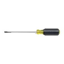 Klein Tools 605-6B General Purpose Slotted Screwdriver 1/4 In Round