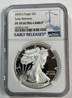 2020-S  Proof Silver American Eagle Bright White NGC PF70 Early Release
