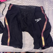 Speedo Mens Fastskin LZR Pure Intent Tech Suit Size 24 European MISSING FINA TAG