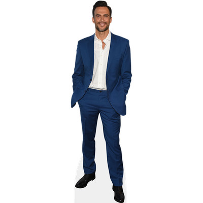 Cheyenne Jackson (Blue Suit) Life Size Cutout