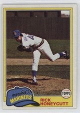 1981 Topps Rick Honeycutt #33 1qw3