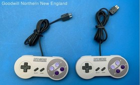 Nintendo Super NES Classic Edition Control Deck CLV-201 - Tested & Reset