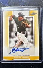 2019 Leaf Perfect Game National Showcase - Autographs Giuseppe Ferraro...