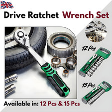 Quick Release Ratchet Socket Set Tool