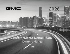 2026 GMC Sierra/Denali 1500 Owners Manual User Guide