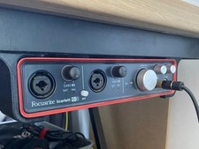 Desk Mount Kit for Focusrite Scarlett 8i6 3rd Gen - Under Desk Mount Brackets