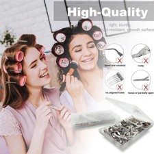 Metal Sectioning Clip Hair Styling Tool for Blow Dry Prep Braiding Parting 60PCS