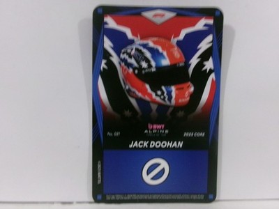 2025 UNO Elite Core F1 Formula 1 BASE BLUE HELMET #021 JACK DOOHAN