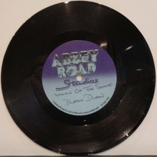 DURAN DURAN Union Of The Snake HTF UK 7" ACETATE PROMO SINGLE Abbey Road Studios