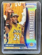 2019-20 Panini Prizm Kobe Bryant NBA Finalists Silver #9 Lakers