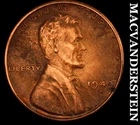 1949-S Lincoln Wheat Cent- Choice Gem Brilliant Unc- Super Color  #M4259