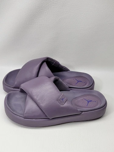 WMNS NIKE AIR JORDAN SOPHIA SLIDE "SANDALI" CANYON PUPLE TAGLIA 10