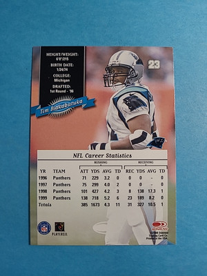 Tim Biakabutuka 2000 Donruss Football Card # 23 I5222 | eBay