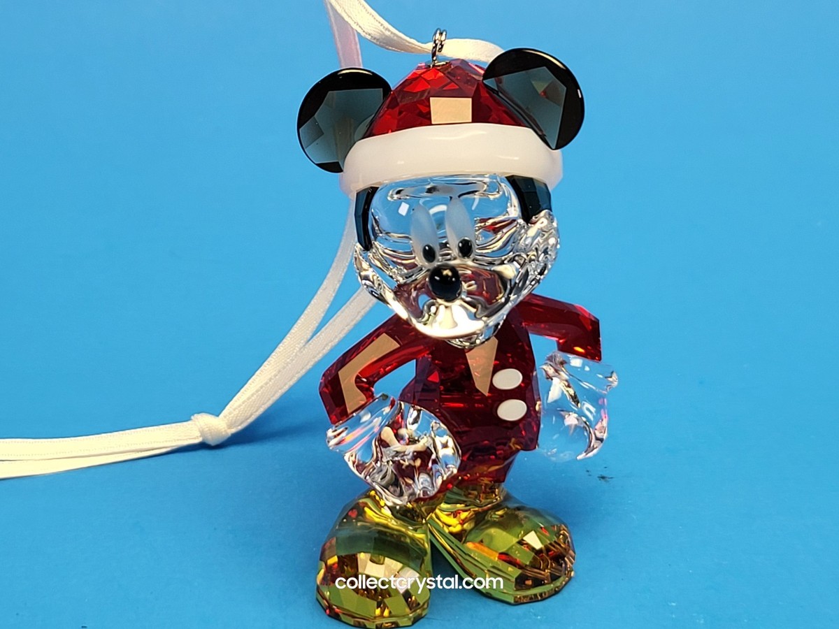 専用♡スワロフスキー♡ ミッキーマウス サンタ Swarovski Disney Mickey Mouse Santa Ornament MIB # 5004690 | eBay