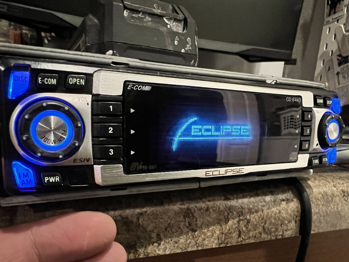 Fujitsu Ten Eclipse CD8443 Head Unit Radio | eBay