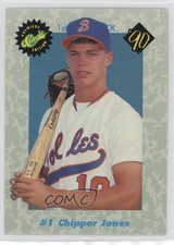 1990 Classic Draft Picks Box Set Chipper Jones #1 HOF 0o9